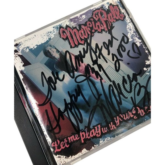 Let Me Play with Your Poodle Marcia Ball CD 1997 Rounder Select Autograph Signed - Picture 1 of 4